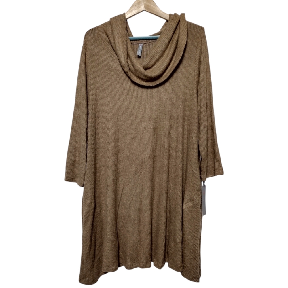 Last Tango Cowl Neck Tunic